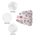 thumbnail image 3 of Yiaed Cute Poodle Dog Print Winter Beanie for Men Women, Fleece Lined Beanie Soft Warm Knit Hat Ski Stocking Cuffed Ca, 3 of 6