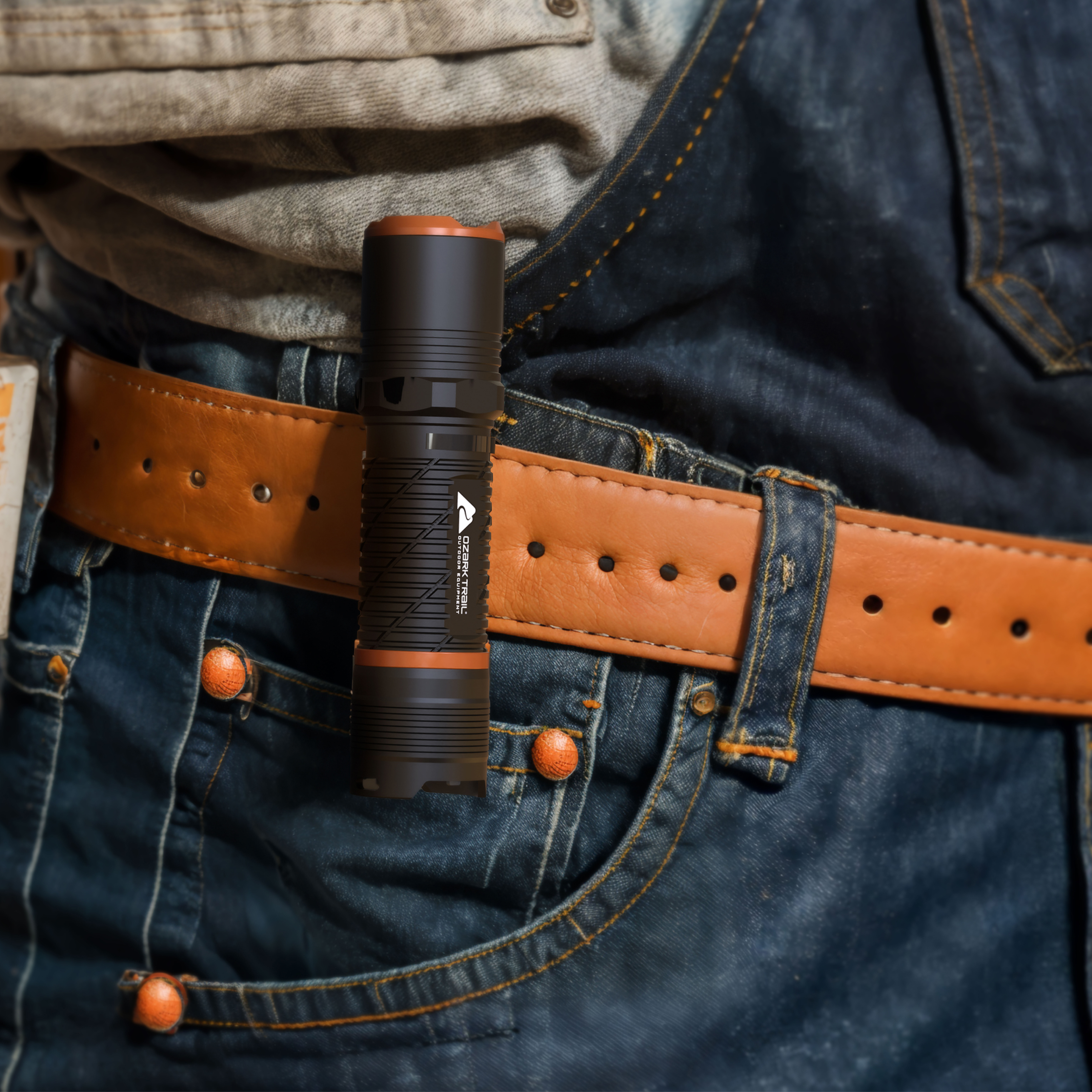 Linterna LED Táctica Recargable de 1000 Lúmenes, Resistente al Agua IPX4, 4 Modos, 8 Horas de Autonomía Ozark Trail 4