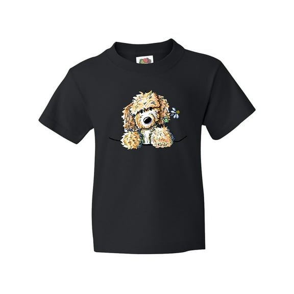 Inktastic Irish Cream Doodle Youth T-Shirt