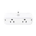 thumbnail image 1 of Smart Plug Dual Wifi Plug Extensores 2 en 1 Socket Funciona con la aplicación Alexa Google Home Smar MABOTO Enchufe, 1 of 7