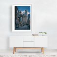 thumbnail image 2 of Centre Street, Nolita 01 - Manhattan New York Photography Cityscape Architecture Skyline Street Photography Travel Poster City White Framed Wall Art Print 5 x 7 inches, 2 of 3