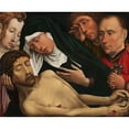 thumbnail image 3 of Colijn de Coter 24x20 Black Modern Framed Museum Art Print Titled - The Lamentation of Christ (C. 1510 - C. 1515), 3 of 5