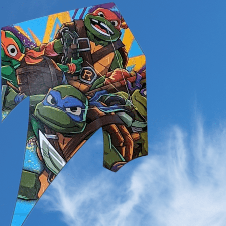 X Kites Tales of the Teenage Mutant Ninja Turtles Delta V Kite, 42" SkyTails