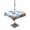 Blue, variant on Outdoor Tablecloths with Umbrella Hole & Zipper, Seahorse Coastal Tablecloth Rectangle 60x84 Inch, Summer Nautical Starfish Coral Ocean Waterproof Table Cloth, Patio/Pool/Picnic Table Covers