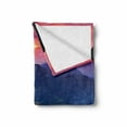 thumbnail image 2 of Landscape Soft Flannel Fleece Throw Blanket, Floral Mountians Nature Outdoory at Sunset, Cozy Plush for Indoor and Outdoor Use, 70" x 90", Multicolor, by Ambesonne, 2 of 6