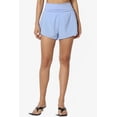 thumbnail image 2 of TheMoogan Women's PLUS High Waist Lightweight Running Shorts Brief Inner Gym Athletic Workout, 2 of 7