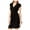 Black - black, variant on I.N.C Womens Cap Sleeve Faux Wrap Cocktail Dress, Black, X-Large