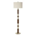 thumbnail image 4 of Uttermost Stacked Wooden Floor Lamp in Brown, 4 of 6