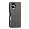 thumbnail image 4 of LC.IMEEKE Leather Case For iPhone 16,Premium PU Leather Flip Folio Wallet Case with Card Slot Magnetic Closure Shockproof Kickstand Protective Phone Cases Cover For iPhone 16,Grey,For iPhone 16, 4 of 10