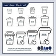 thumbnail image 5 of Plasticplace 13 Gallon Trash Bags 1.0 Mil Clear Extra Tall Drawstring Garbage Can Liners 24"" X 31"" (200 Count), 5 of 5