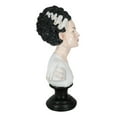 thumbnail image 5 of The Bride Of Frankenstein Bust Figurine With Red Bloodshot LED Light Up Eyes, 5 of 9