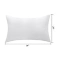 thumbnail image 2 of RUIKASI King Size 2 Soft White Only Pillowcases- Set of 2, Microfiber Pillow Cover 20x36 in with Envelop Closure (Only Pillow Cover), 2 of 6