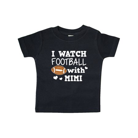 

Inktastic I Watch Football with My Mimi Gift Baby Boy T-Shirt