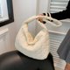thumbnail image 4 of Bolso Mujer Acolchado Acolchado Hombro Tote Bolso Grande Bandolera Blanco, 4 of 9