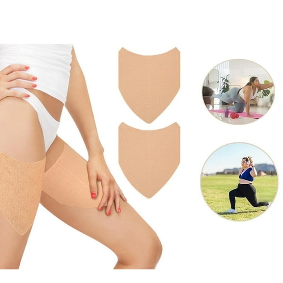 Anti Chafing Sticker,QZS Thighs Prevention Anti Friction Pad,Invisible Thigh Tapes Chafe,Portable Inner Thighs for Women and Men Legs,20pack
