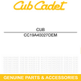 thumbnail image 5 of CUB CADET 19A40027OEM Tow Behind Cart Handle Kit Stow Hauler EZ 19B40026OEM, 5 of 8