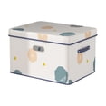 thumbnail image 2 of Heavy Duty Storage Bag With Reinforced Carrying Handles Clothing Quilt Storage Bag Moving Packing Bag Thickened Double Zipper Saves Travel Space, 2 of 6