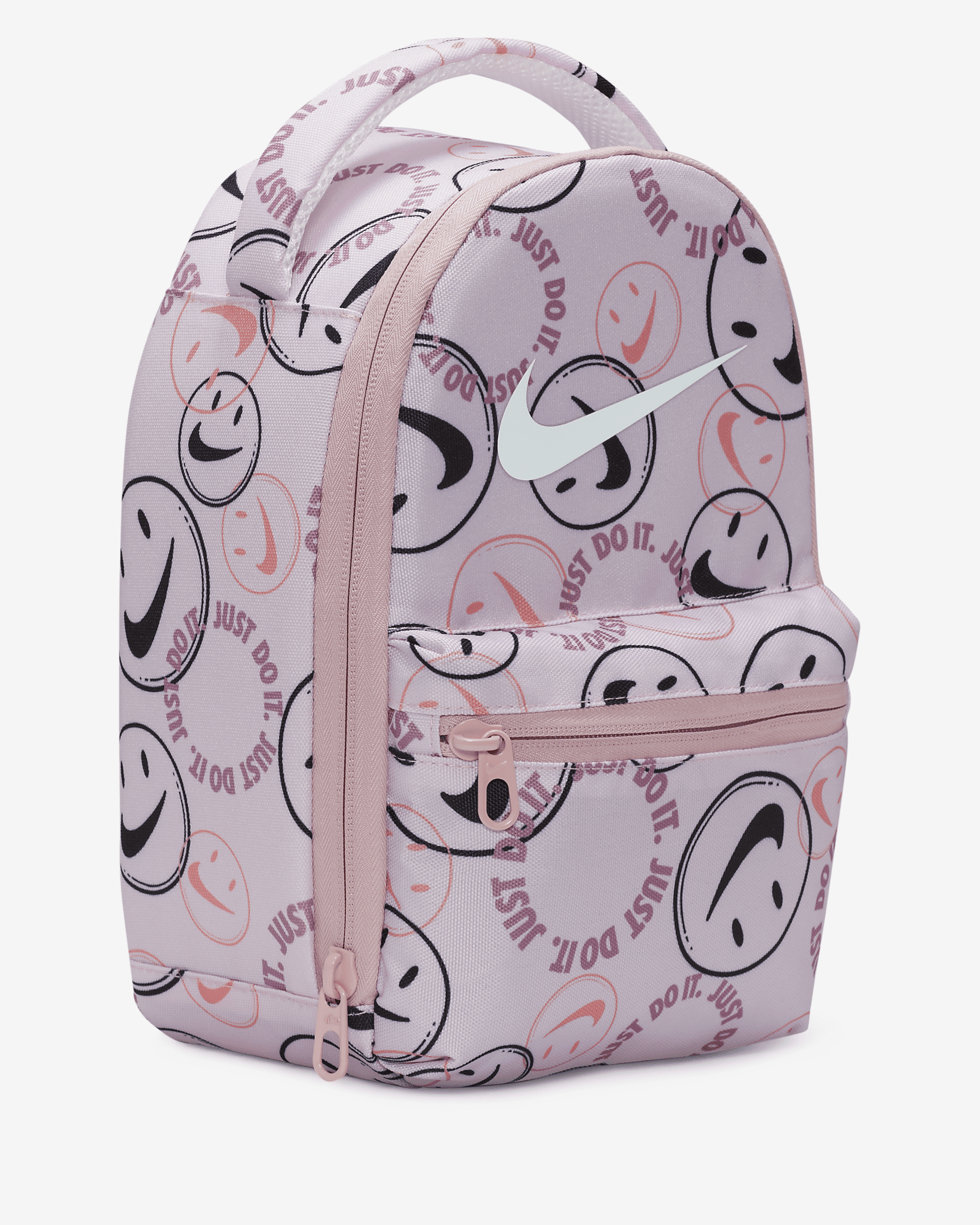 Nike My Nike Fuel Pack Girls Lunch Bag Pink Foam 9A2747 A9Y Sz 6L (10.75"H x 7"L x 4.5"D