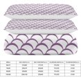 thumbnail image 2 of HAHDAXIA Repeat Pattern Bedding Solid Comforter Set for All Seasons,3 Pieces(1 Comforter+2 Pillowcases),Soft Microfiber Bedding Set Queen(90"x90"), 2 of 7