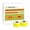 Yellow, variant on PSBM 4 Rolls 4 x 6 Inch Thermal Transfer Label Stickers, 3 Inch Core, 1000 Labels/Roll, Fade-Resistant Label for Barcode and Shipping Printing, Compatible with Zebra, Sato & Datamax