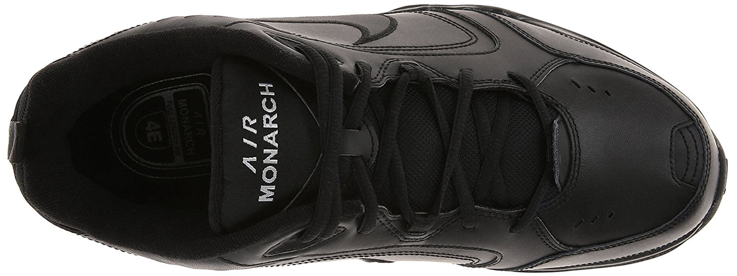 nike men's air monarch iv cross trainer black