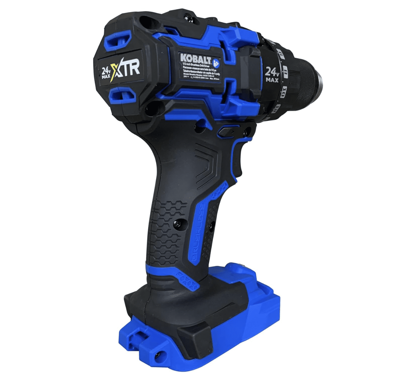 Brushless Cordless 1/2-in Drill KDD 124B-03 Compatible with all Kobalt Batteries (Battery and Charger not included)