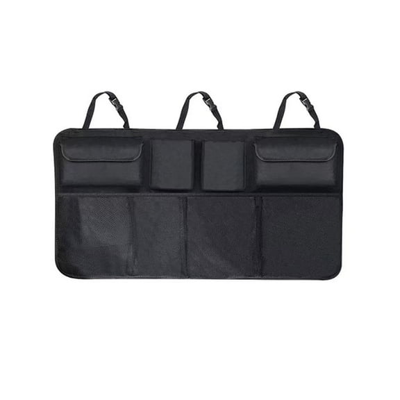 Car Trunk Storage Bag Rear Seat Storage Bag Multifunctional Storage Bag Mesh Bag