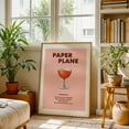 thumbnail image 5 of Paper Plane - Chicago Illinois Illustration Cocktail Typography Kitchen Decor Bar Modern Art Quote Retro Unframed Wall Art Print 8 x 12 inches, 5 of 60
