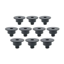 Allstar Performance ALL56114-10 Spring Cup - Upper - 5in OD Spring - Steel - Blk Powder Coat - Universal - Set of 10