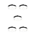 thumbnail image 1 of ziyahi Lunettes de Protection Réutilisables pour Hommes Lunettes Ajustables Transparentes 5ensemble, 1 of 6