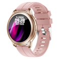 thumbnail image 1 of CF22 Mujeres Hombres Smart Bluetooth Call Watch Monitor de presión arterial Fútbol Clima Música Toque completo Smartwatch Pink Sliver, 1 of 2