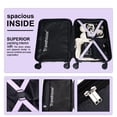 thumbnail image 6 of Travelhouse Hardshell Carry on Luggage 20" Lightweight Hardside Suitcase with Spinner Wheels.(Light Purple), 6 of 7