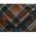 thumbnail image 4 of oneOone Tissu Georgette Viscose Tartan à Carreaux Décoratif Imprimé BTY 42 Pouces de Large, 4 of 4