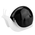thumbnail image 1 of Distributeur de savon liquide en forme d'escargot, style presse, pour lotion pour les mains, accessoires de salle de bain (noir), 1 of 4