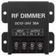 thumbnail image 2 of 12V RF LED Dimmer Wireless Brightness 3 Keys Remote Controller DC 12V- 24V 30A 360W 720W for 5050 3, 2 of 5