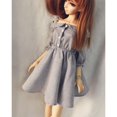 thumbnail image 3 of Yinanstore 1: 3 Off Shoulder Plaid Dress with Half Sleeve Shoulder Strap for AS DZ DOC, 3 of 8