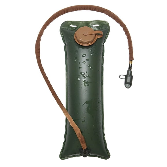 ACDANC 2026 New Hydration Bladder Heat Insulation Effect Water Bladder Leak-Proof Performance Hiking Water Bottle Mud Color for Hiking Outdoor Adventures Camping Cycling Long Trips Sports Activities.