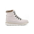 thumbnail image 2 of Cliffs by White Mountain Womens Hallett Faux Fur Trim Lace Up Ankle Boots, 2 of 3