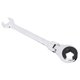 thumbnail image 5 of Llave De Tubo De Trinquete, Llave De Trinquete Ajustable De 180 Grados, Práctica Cabeza Flexible De 19 Mm Para Líneas De CA De Freno De Combustible, 5 of 7