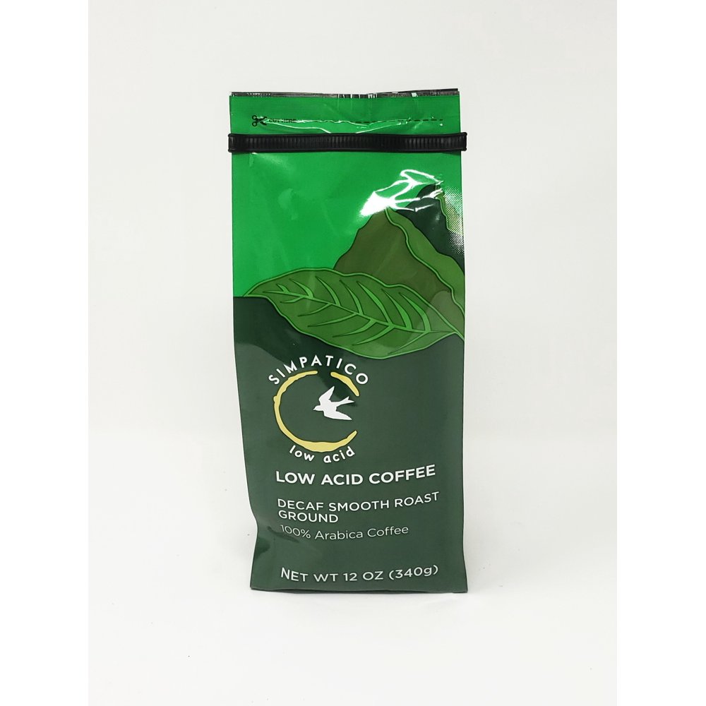 Simpatico Low Acid Coffee Decaf Smooth Roast Ground