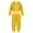 Yellow, variant on LNMQLPDBS Toddler Girls Sequin Dance Outfit Set Kids Sparkly Zip Up Jacket Girls Hip Hop Performance Clothing Teen Stage Costume Tween Shiny Two Piece Jogger Set with Elastic Waistband