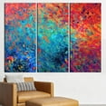 thumbnail image 2 of Abstract Colorful Art, Modern Art, Red Art, Orange Canvas, Colorful Art Canvas, Contemporary Printed, Modern Colorful Wall Decor, Canvas Wall Decor - 5P Mix-Gallery Wrap, 2 of 9