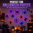 thumbnail image 4 of Dalxymotic Halloween LED Window Sticker, Flashing Party Decoration Accent, Holiday Lighted Detail, Fall Decor, Halloween Decorations Indoor Outdoor for Window, Wall, Home, Shelf, 4 of 5
