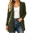thumbnail image 4 of Enjoytime Lightweight Cardigans for Women Long Sleeve Open Front Cardigan Sweater Solid Casual Soft Fall Clothes, 4 of 8