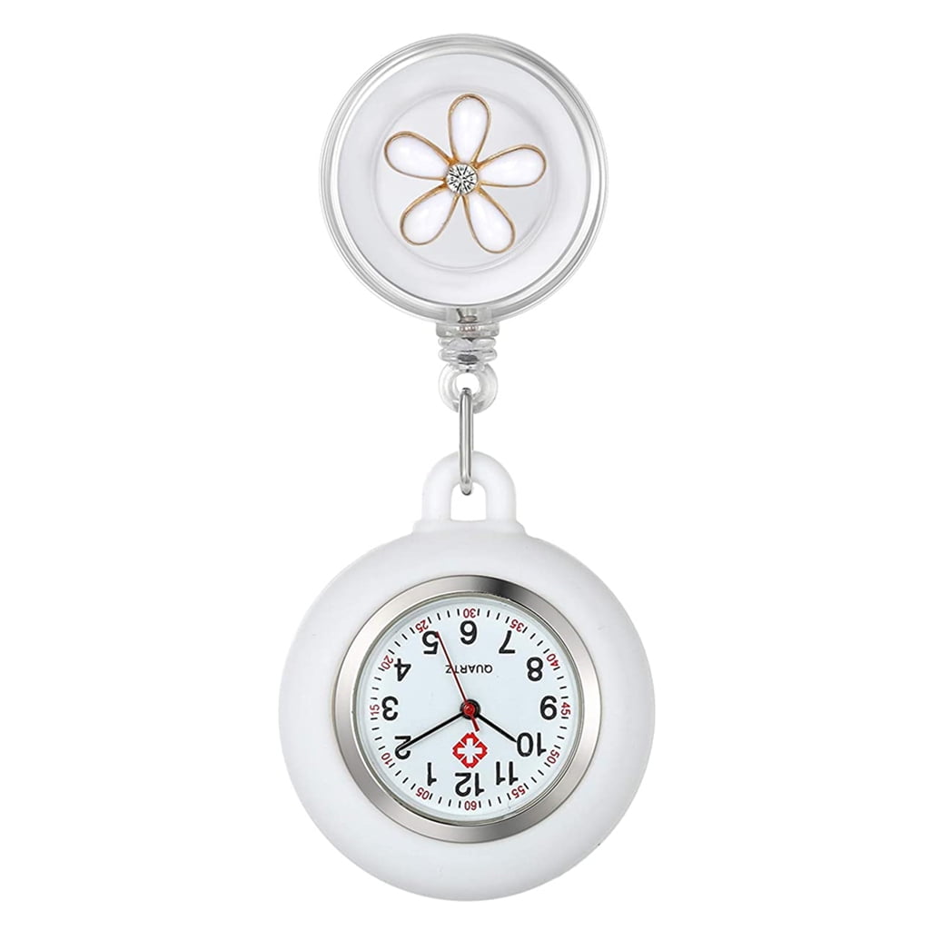 Nurse clip on watch sale