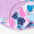 thumbnail image 5 of Gubotare Girls One Piece Swimsuit Girls One Piece Swimsuits Bathing Suit with Wide Straps Hawaiian Summer Swimwear for Girls Size 5-6 (Purple,5-6 Years), 5 of 8
