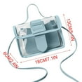 thumbnail image 3 of PEIBang Clear Crossbody Bag Purses for women,Transparent Crossbody Purse Bag for Concert,Sports,Festivals, 3 of 9