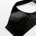 thumbnail image 6 of Ohufall Plus Size Bras for Women Soild Wire Free Underwear Front Closing Bra Comfort Everyday Underwear Bras，36BC-50B/C, 6 of 8