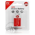 thumbnail image 2 of Essential Circuit City 9V High Performance  Alkaline Batteries  (2 Pack), 2 of 4