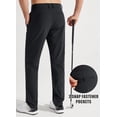 thumbnail image 2 of Pantalones de golf Libin, ligeros y resistentes al agua para hombre, color negro, 2 of 7